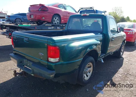 2000 Ford Ranger Xl/Xlt из США, поврежденный, VIN 1FTYR10V4YTB04611